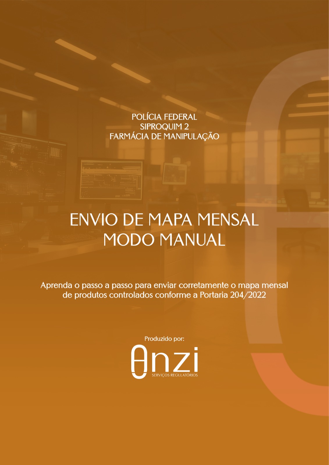 Envio de Mapa Mensal no Siproquim 2 - Modo Manual - Passo a Passo